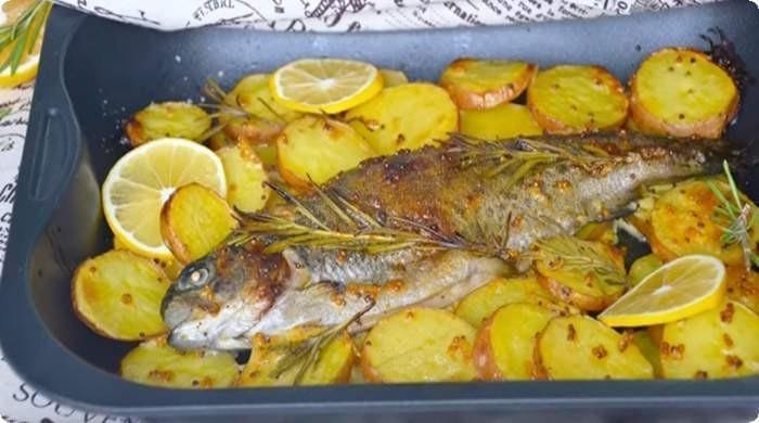 truta arco-iris peixe receita