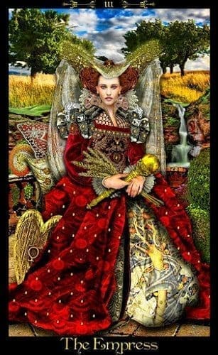 Imperatriz tarot cartas adivinhação futuro sorte conselho magia Tarô