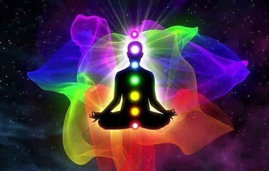 cores Aura magia energia meditação