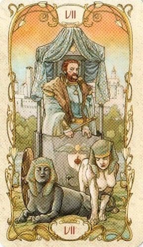 Carruagem tarot cartas adivinhação futuro sorte conselho magia