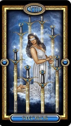 Naipe Espadas tarot esoterismo magia significado simbolismo