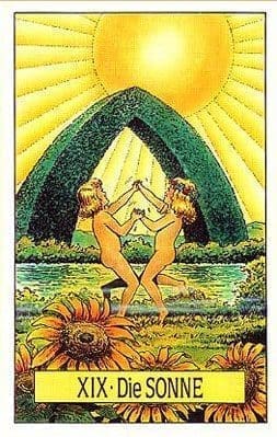 Sol tarot cartas adivinhação futuro sorte conselho magia Tarô